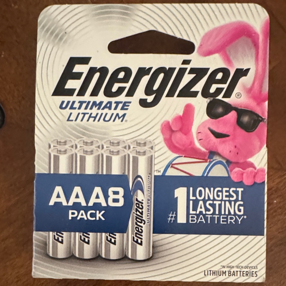 Energizer Ultimate Lithium AAA Batteries - Silver